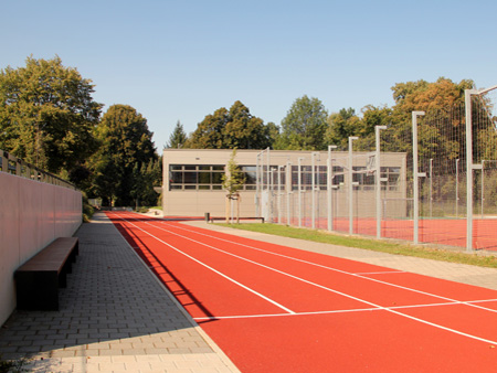 100-m-Laufbahn