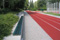 Laufbahn mit Traversen