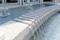 Brunnen Tempeleingang