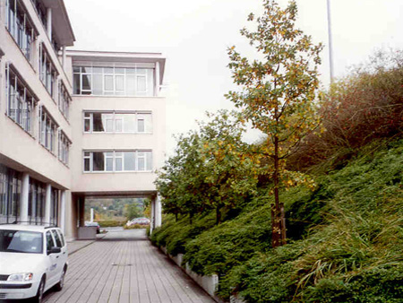 Rckseite Verwaltungsgebude