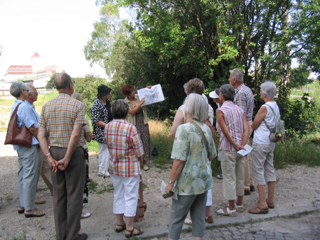 Fhrung durch die Friedrichstdter Grten 2009