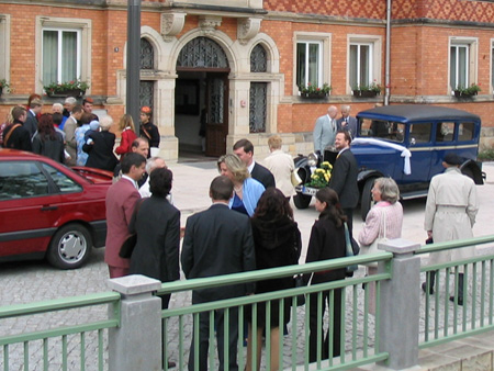 Rathausvorplatz - Hochzeit